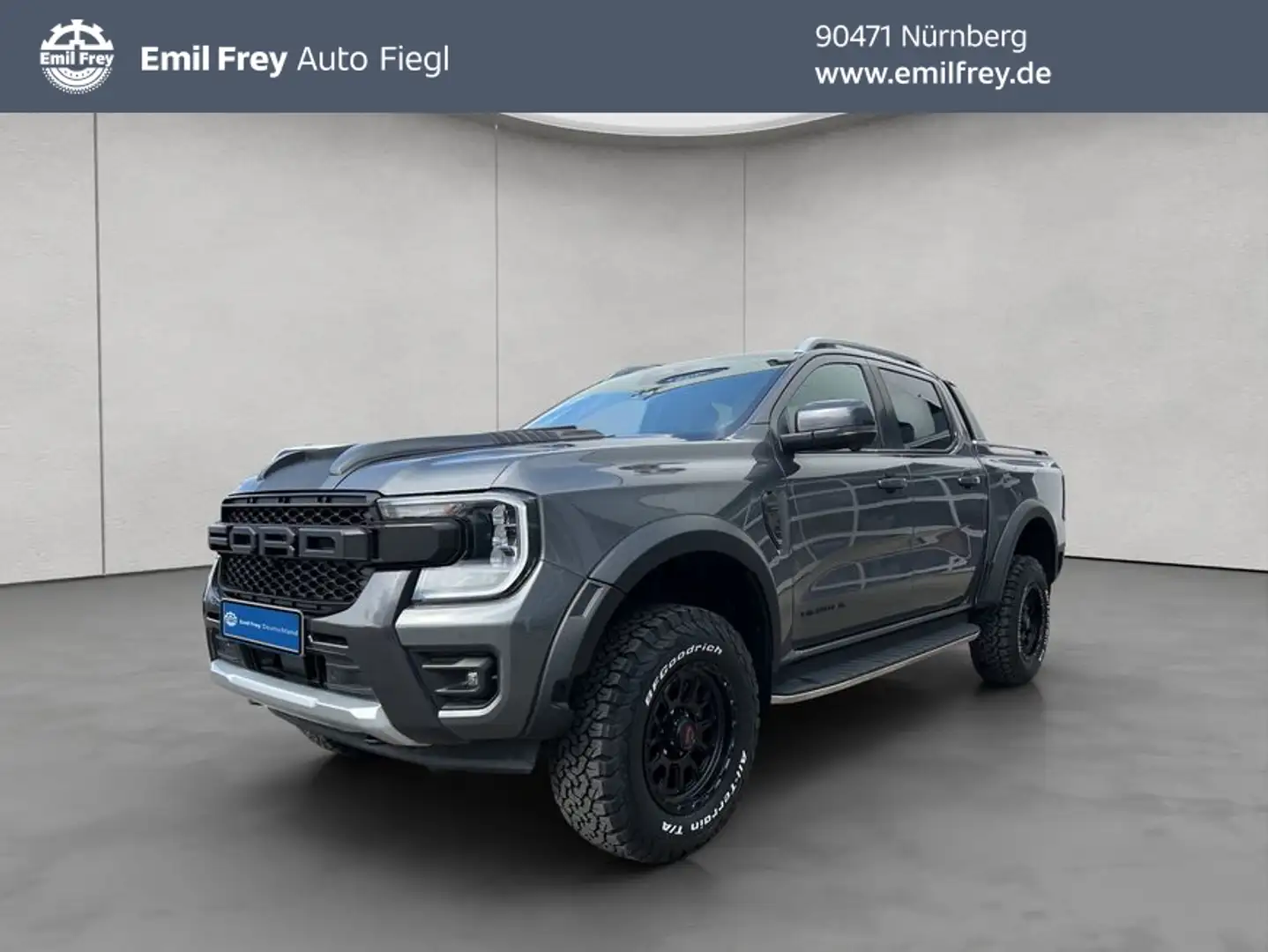 Ford Ranger 2,0 l EcoBlue Umbau Doppelkabine Autm. Wild Grau - 1