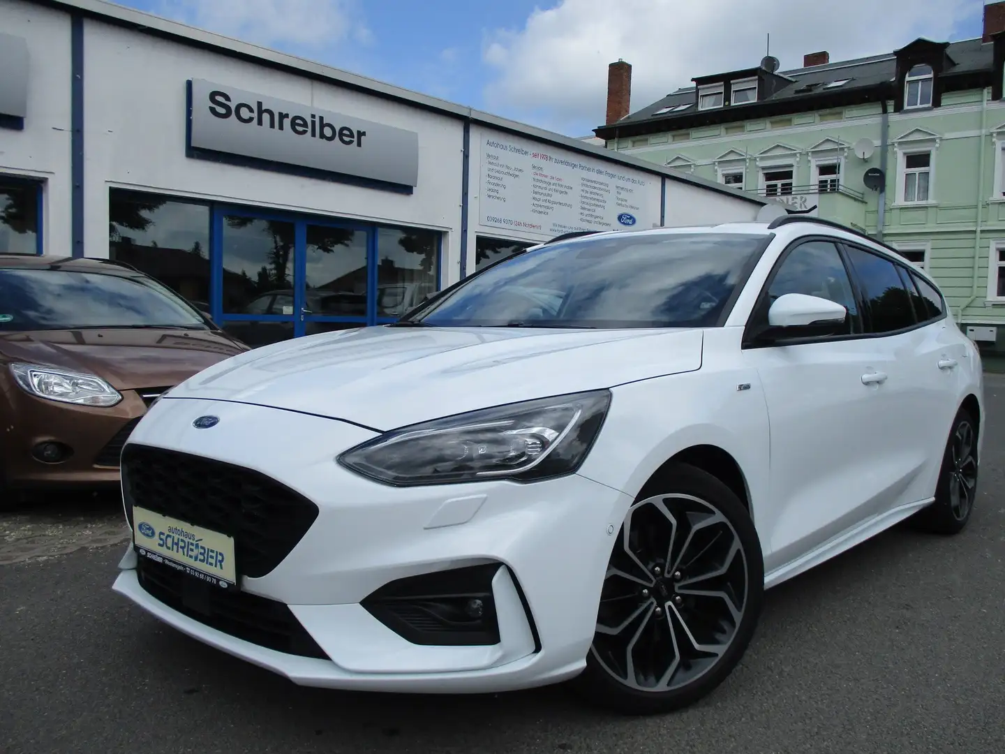 Ford Focus Focus Turnier 1.5 EcoBoost S&S Aut. ST-LINE,Navi Blanco - 1
