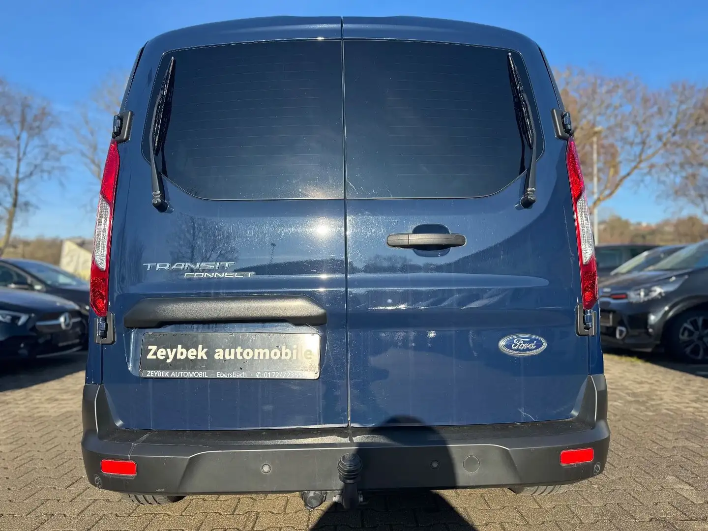 Ford Transit Connect Kombi lang Trend Klima Ahk Bleu - 2