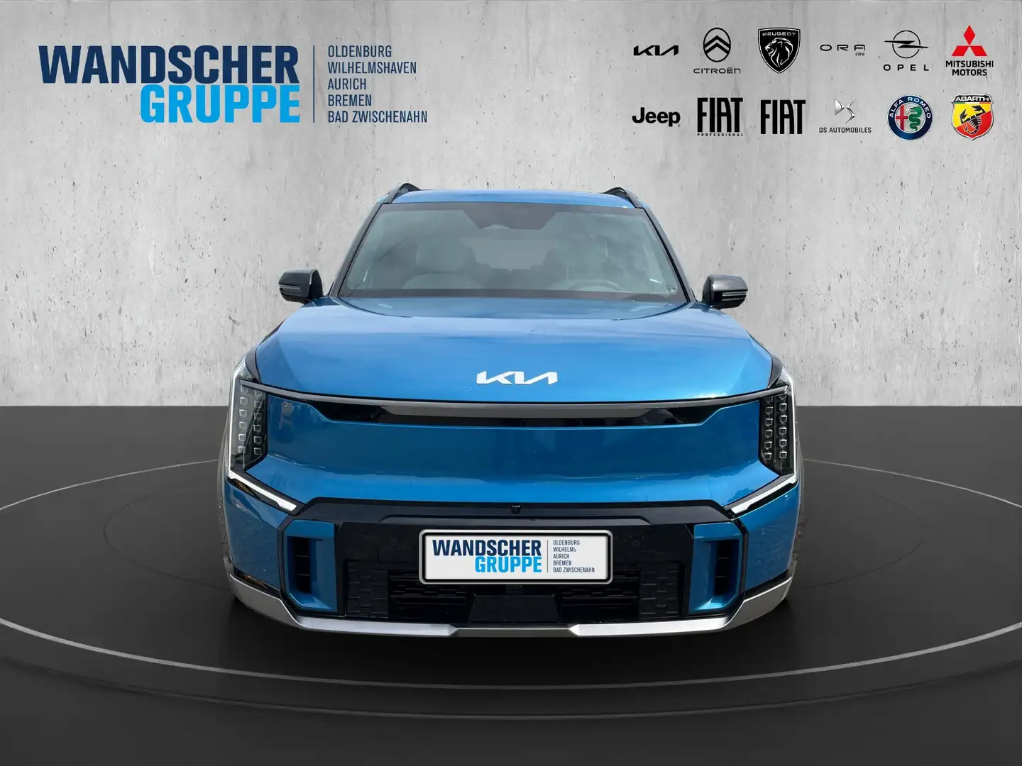 Kia EV9 AWD GT-Line 99,8kWh Massagesitz/Head-Up Niebieski - 2