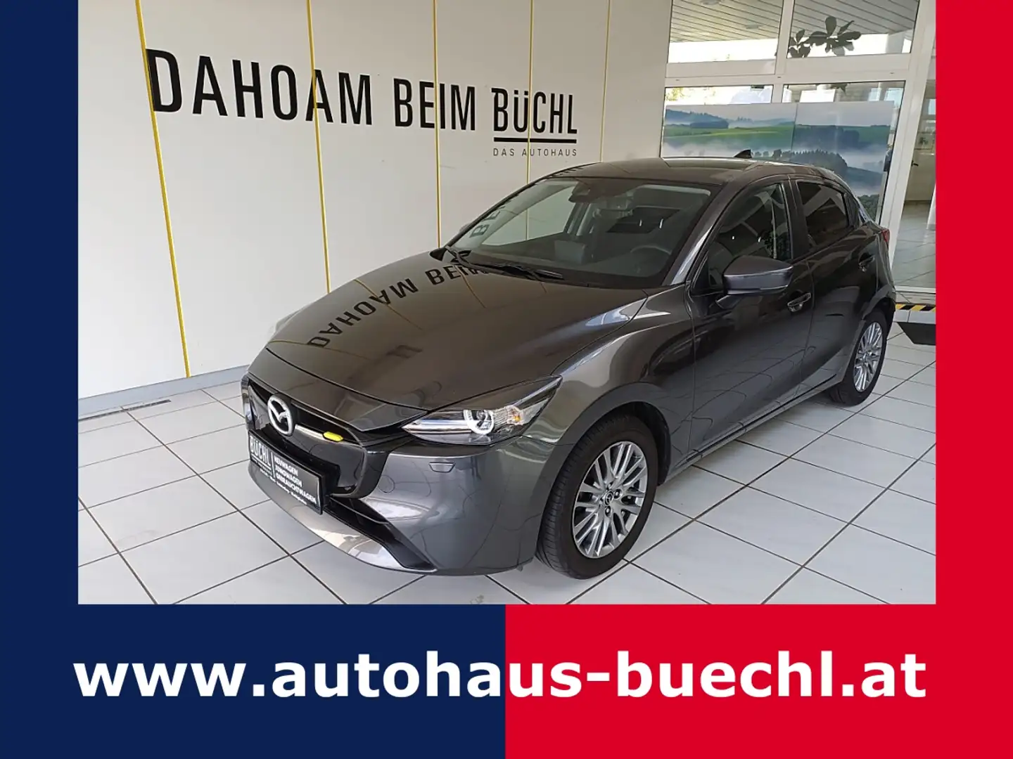 Mazda 2 Mazda2 e-Skyactiv G90 Exclusive Line Grau - 1