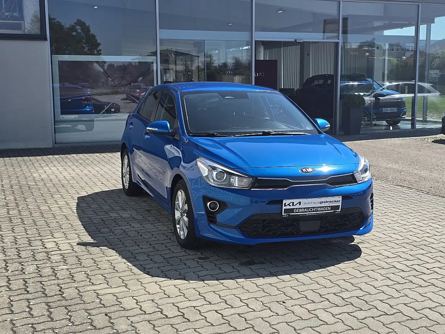 Kia Rio 1,0 TGDI GPF Gold DCT Aut. Blau - 2