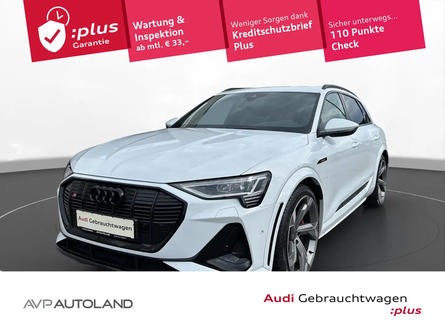 Audi e-tron S quattro | MMI NAVI PLUS | PANO | LED | Beyaz - 1