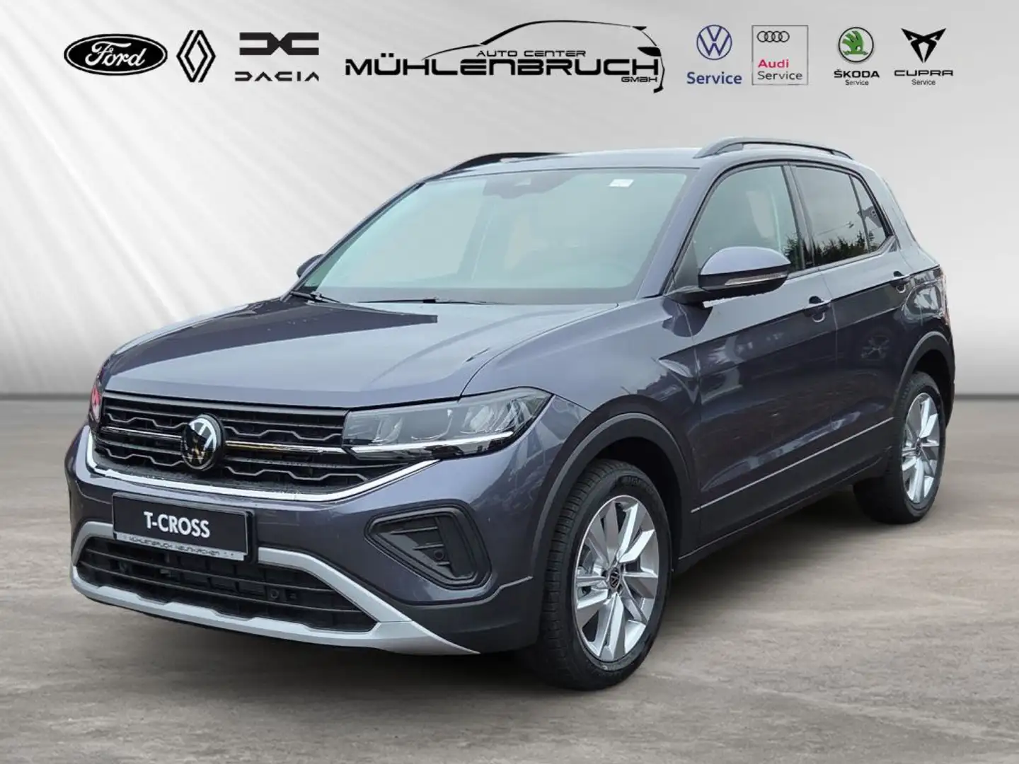 Volkswagen T-Cross 1.0 TSI OPF DSG Life Grigio - 1