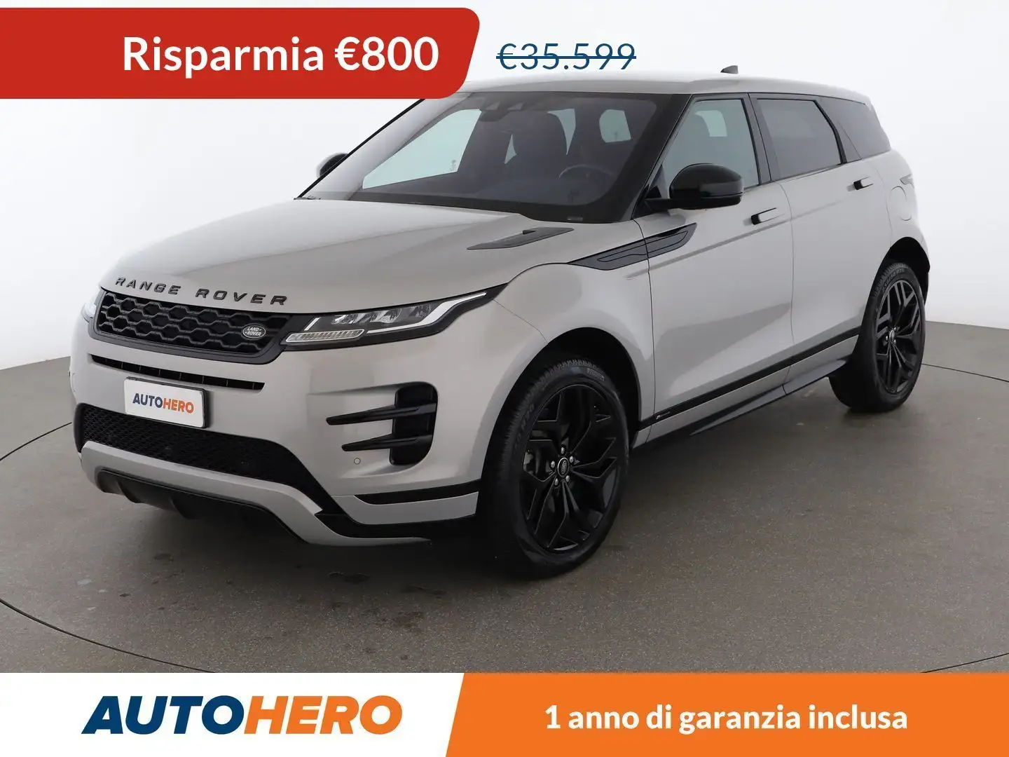 Land Rover Range Rover Evoque P300e Hybrid R-Dynamic S 300 CV Auto AWD PHEV Argento - 1