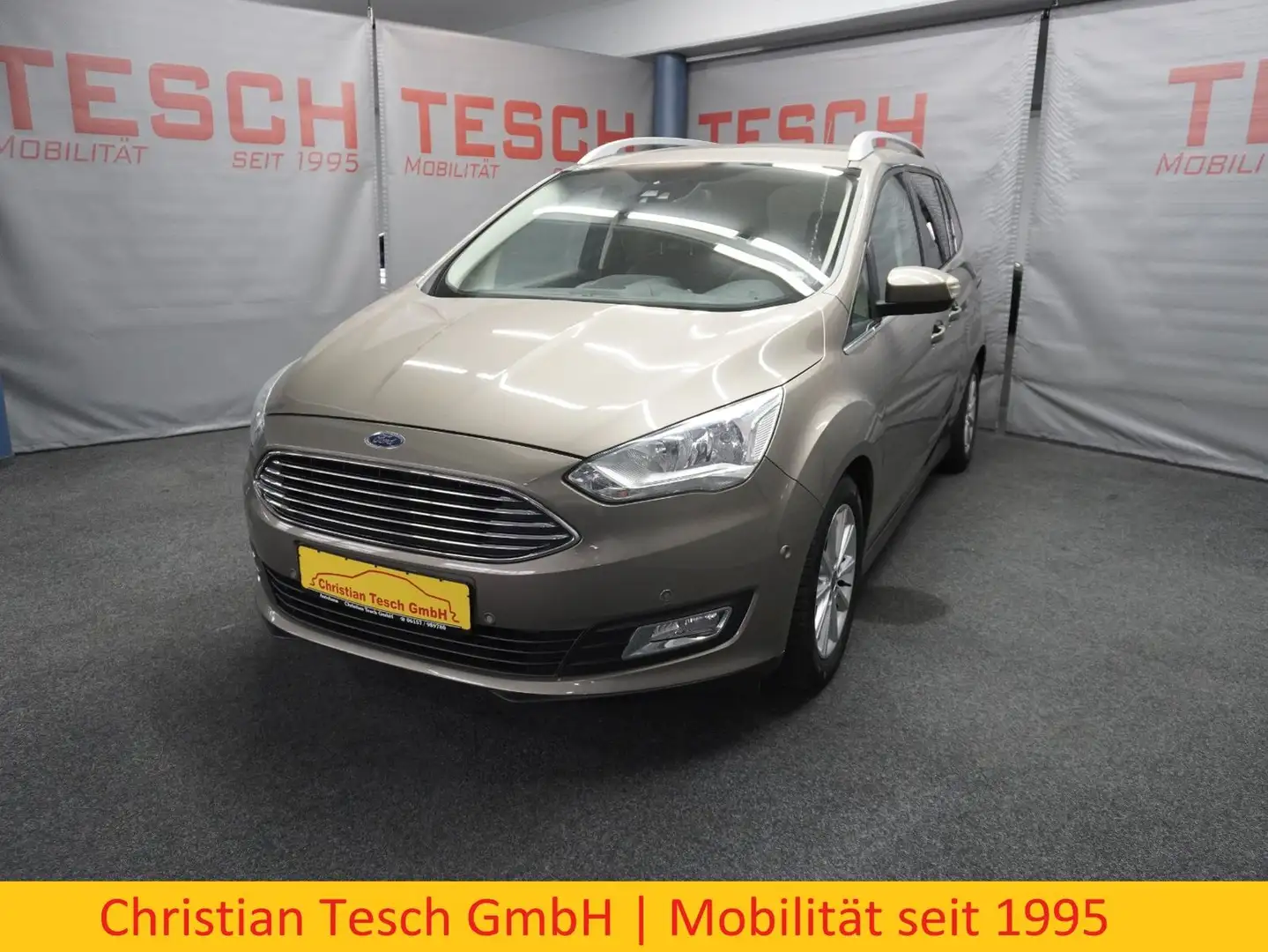 Ford Grand C-Max Grand C-MAX Titanium 7-Sitzer|AHK|NAVI| Argent - 1