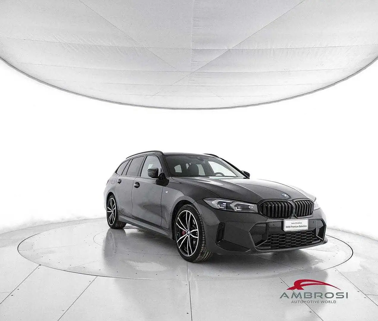 BMW 330 Touring 330e Msport auto Grigio - 2
