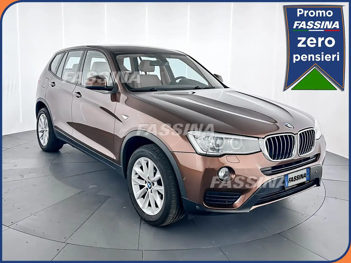 BMW X3 X3 xDrive 20d Auto. 190cv Marrone - 1