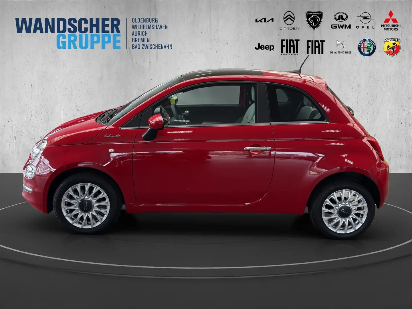 Fiat 500 1.0 Dolcevita +Pano+LM+KlimaA Rot - 2