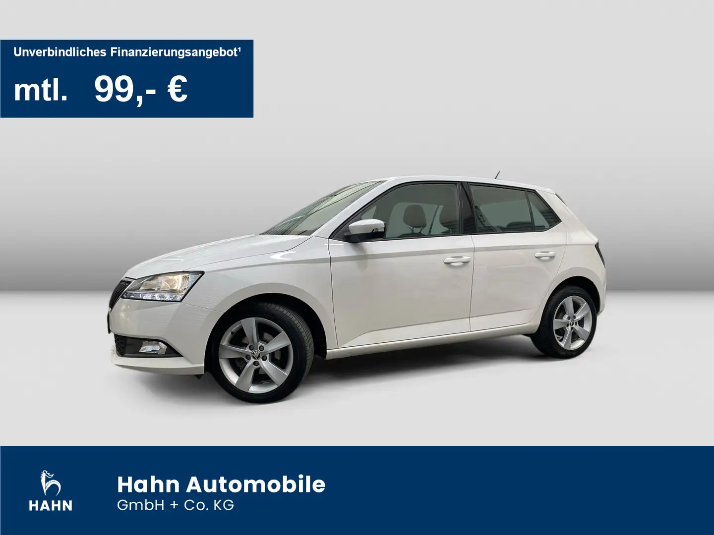 Skoda Fabia 1.0TSI Cool Plus Bluetooth Klima PDC Sitzh Weiß - 1