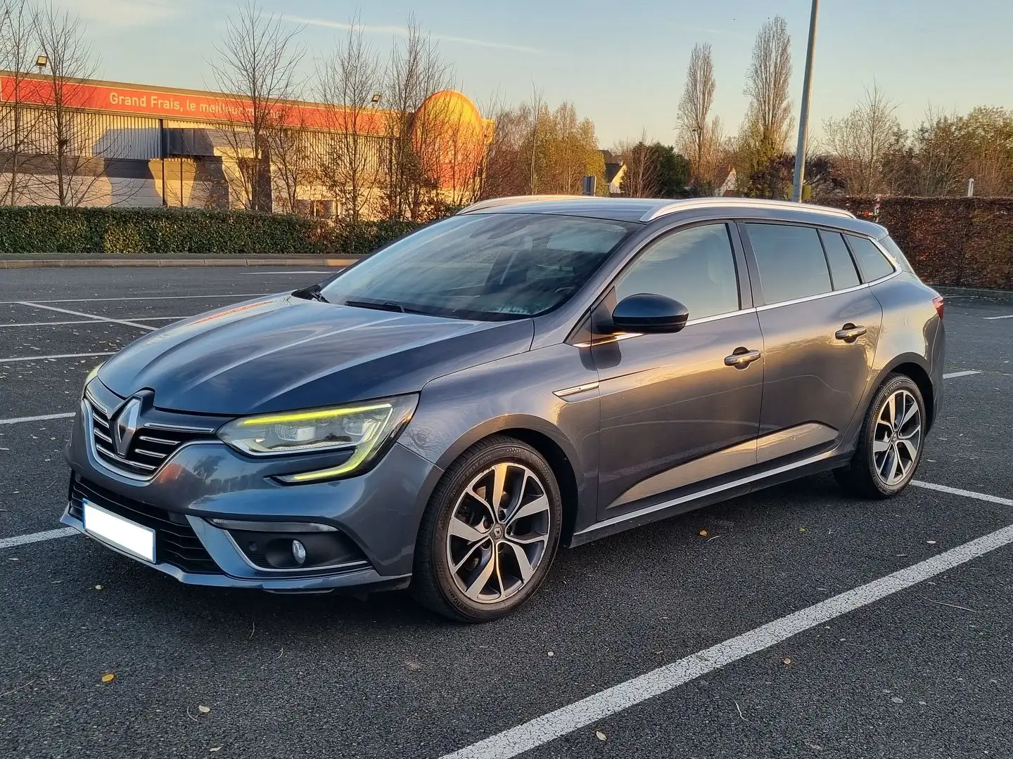 Renault Megane 1.6 DCI 130 ENERGY INTENS Gris - 1