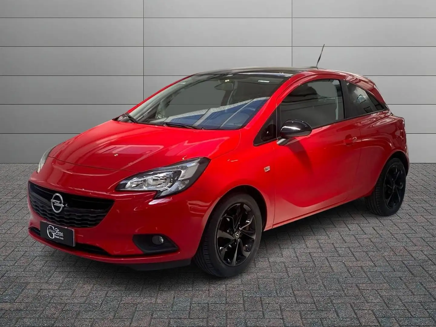 Opel Corsa 3p 1.2 b-Color Rojo - 1