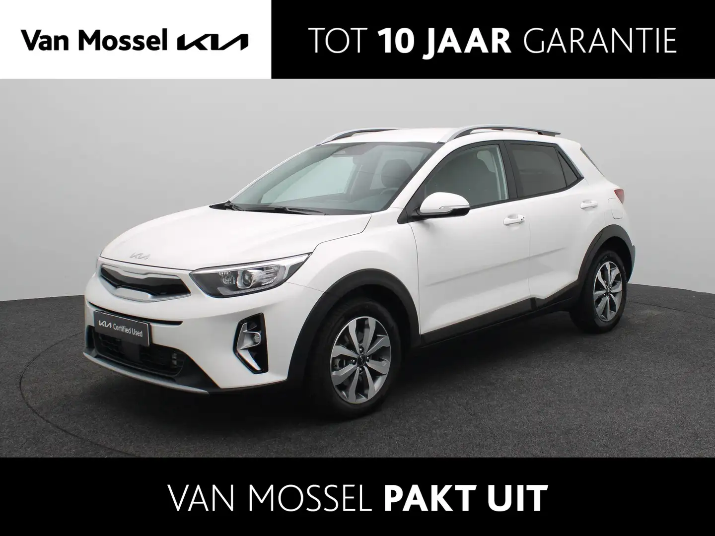 Kia Stonic 1.0 T-GDi MHEV DynamicPlusLine | Stoelverwarming | Wit - 1