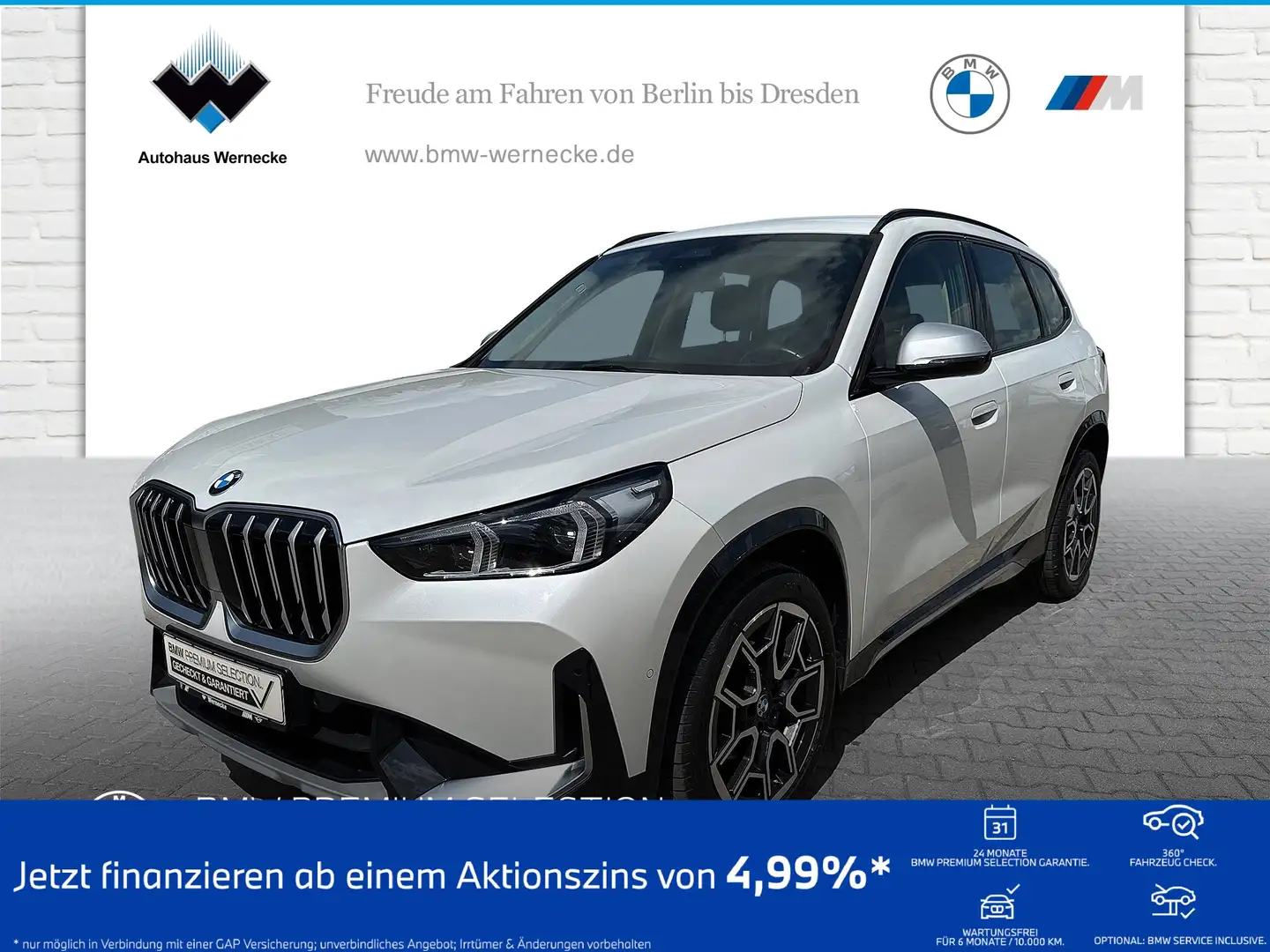 BMW X1 sDrive18i SAV xLine DAB LED Komfortzg. AHK Blanco - 1