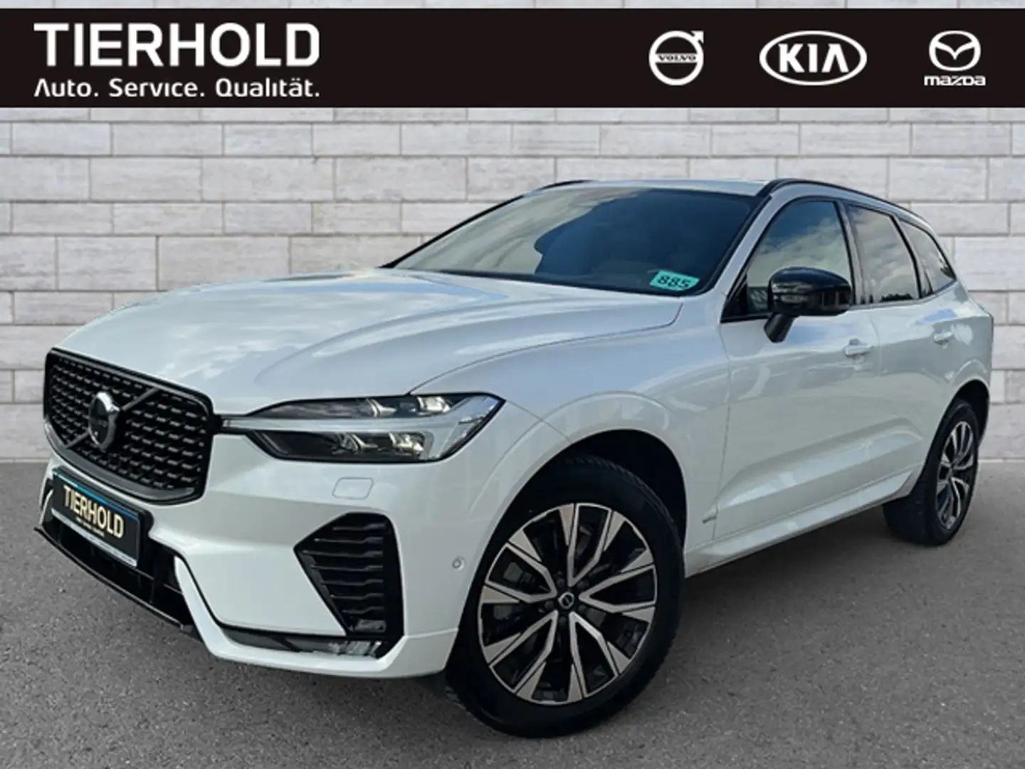 Volvo XC60 B4 Plus Dark AWD ACC 360° Allwetterreifen Weiß - 2