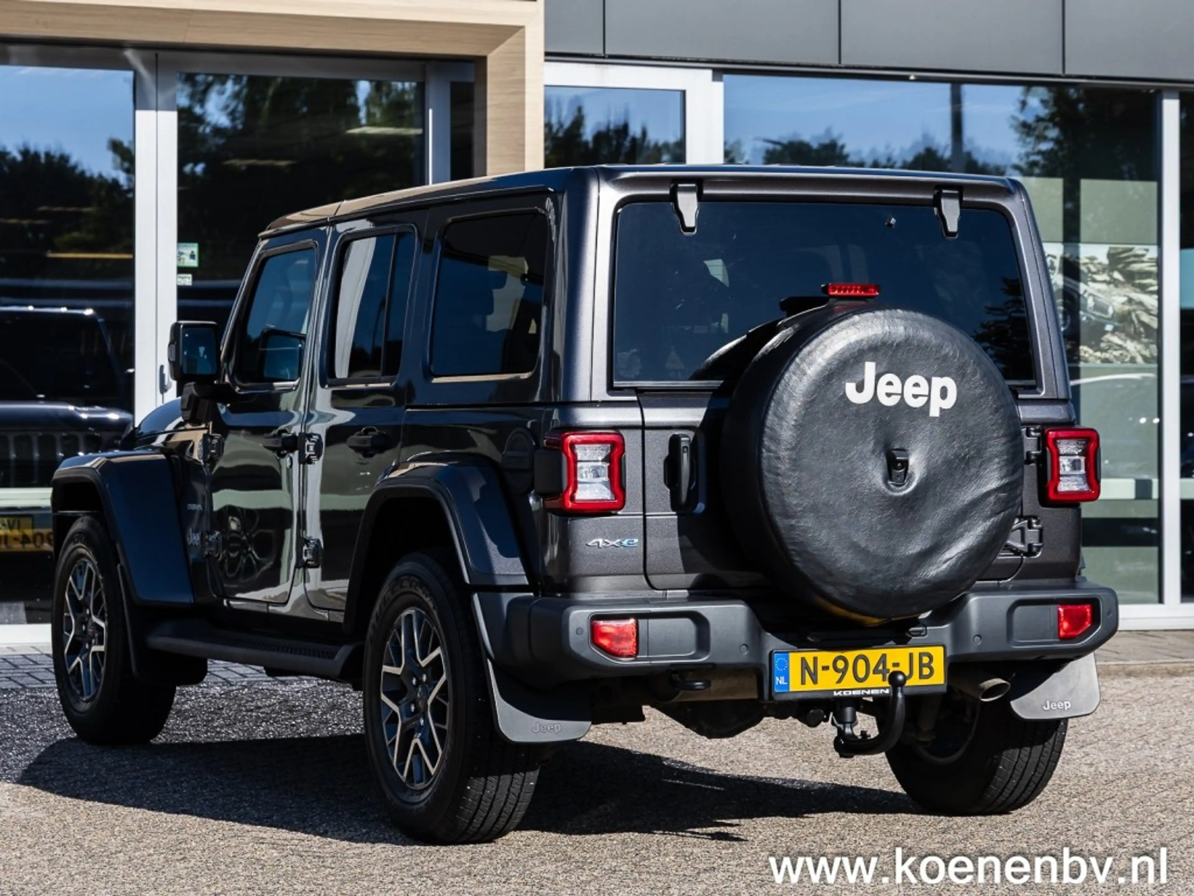 Jeep Wrangler 4xE 380 4wd Autom. Sahara CLIMA / LEER / ADAPT. C — photo 10