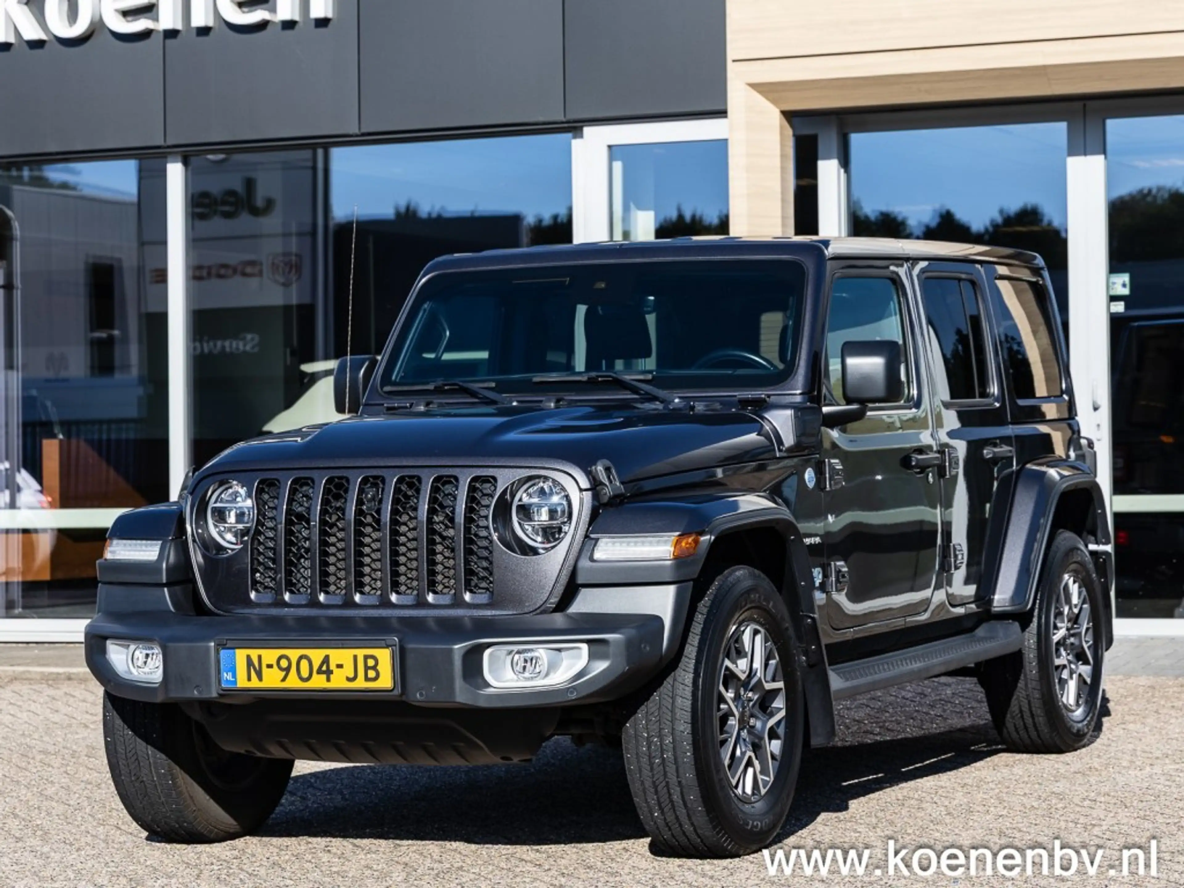Jeep Wrangler 4xE 380 4wd Autom. Sahara CLIMA / LEER / ADAPT. C — photo 3