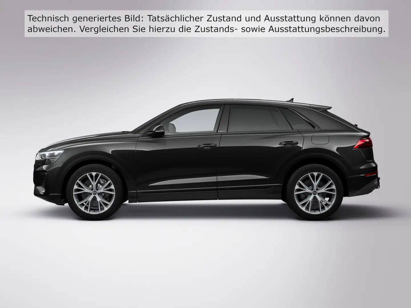 Audi Q8 55 TFSIe quattro S-LINE*PANO*LUFT*AHK*MATRIX* Schwarz - 2