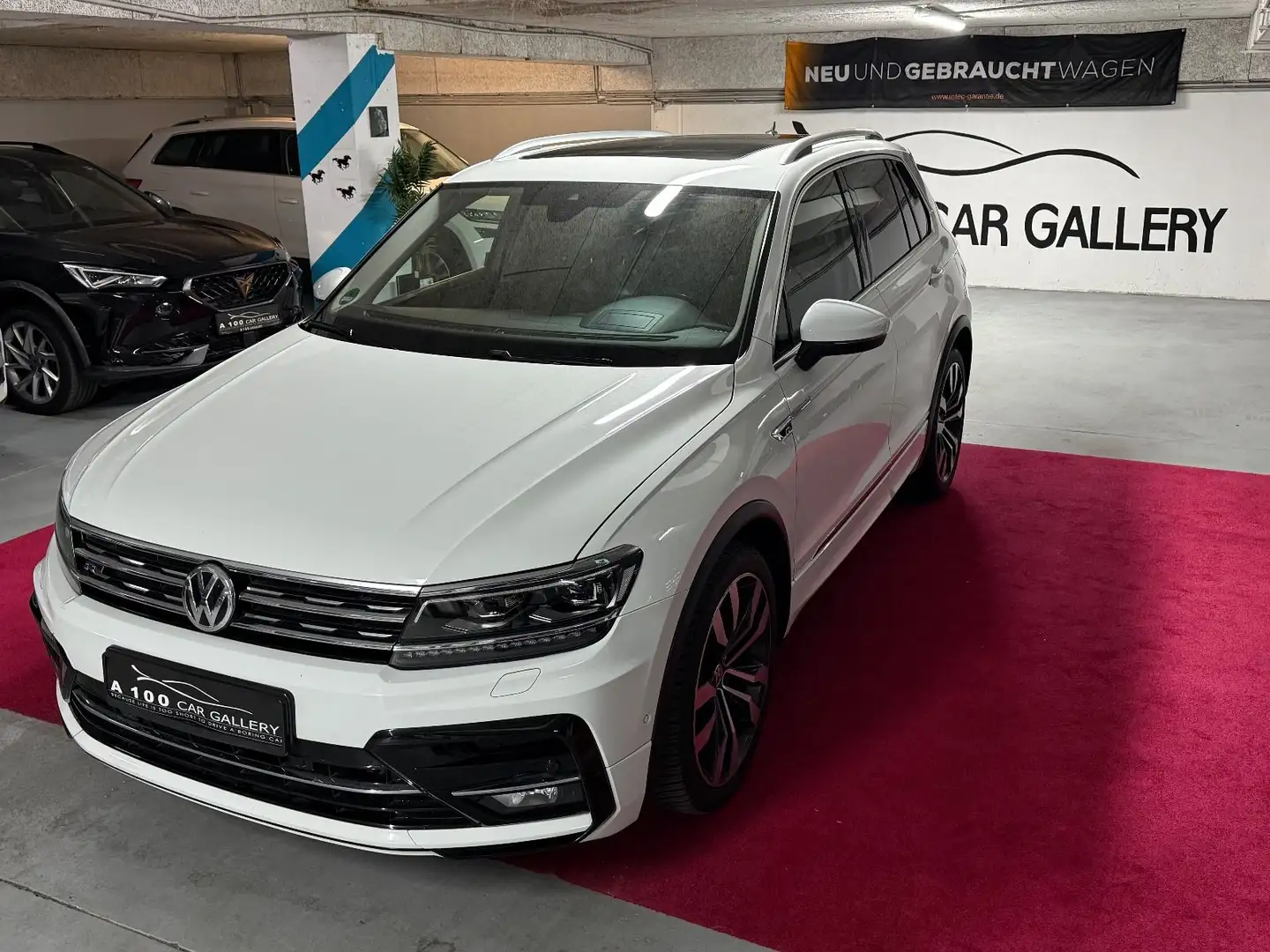 Volkswagen Tiguan R Highline 4Motion Panorama AHK AppleCar Blanc - 2