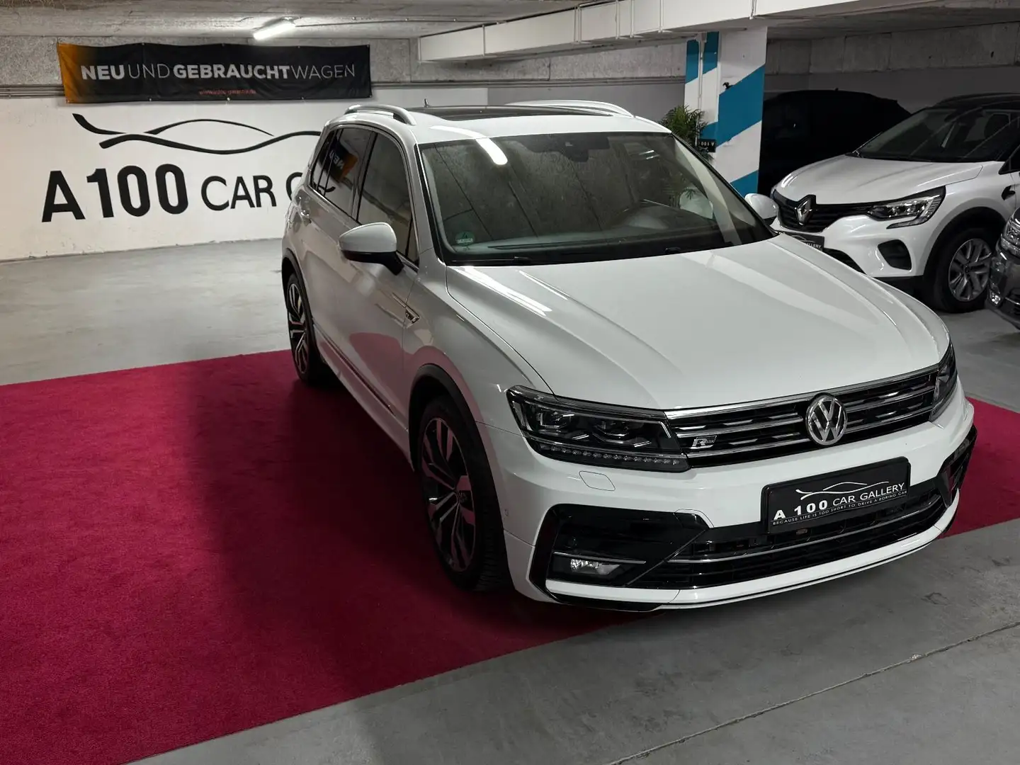 Volkswagen Tiguan R Highline 4Motion Panorama AHK AppleCar Blanc - 1