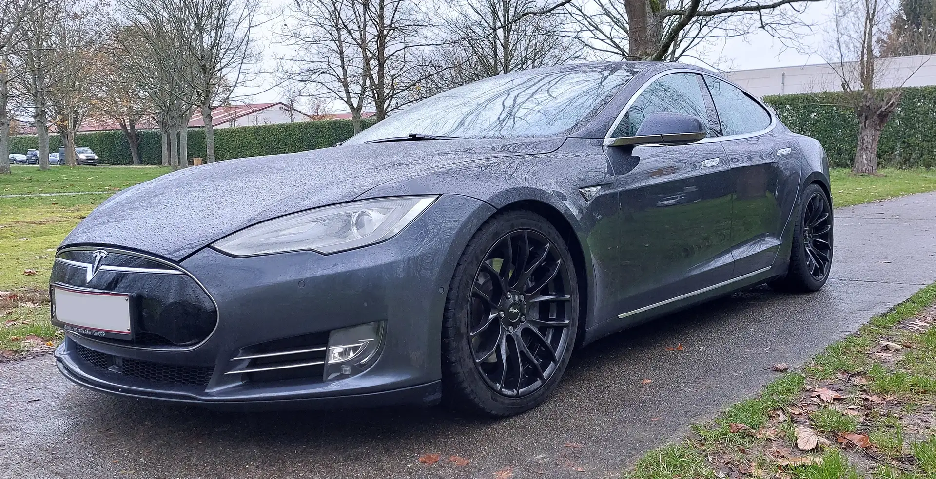 Tesla Model S Model S 70D - SC01 free supercharge - MCU2 - CCS Gris - 1