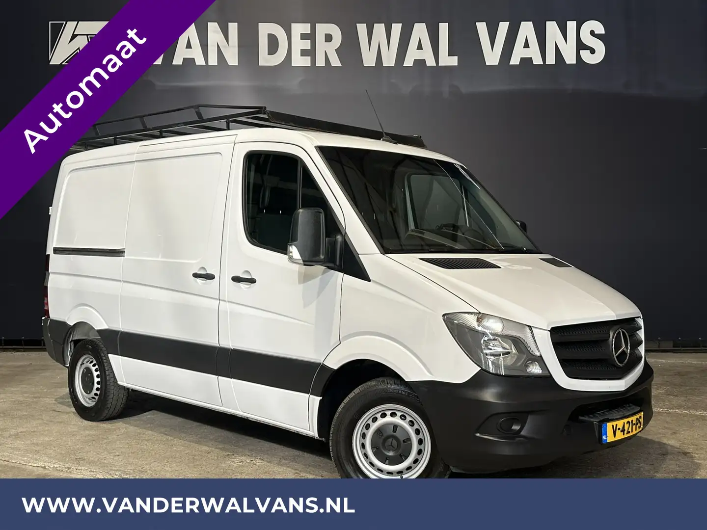 Mercedes-Benz Sprinter 314 CDI 143pk Automaat L1H1 Inrichting Euro6 Airco Wit - 1
