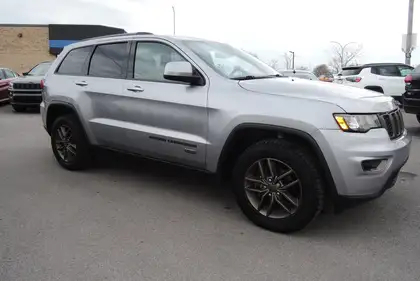 Silver 2017 Jeep Grand Cherokee 75th Anniversary Edition 4WD SUV / Crossover Four-Wheel Drive Automatic