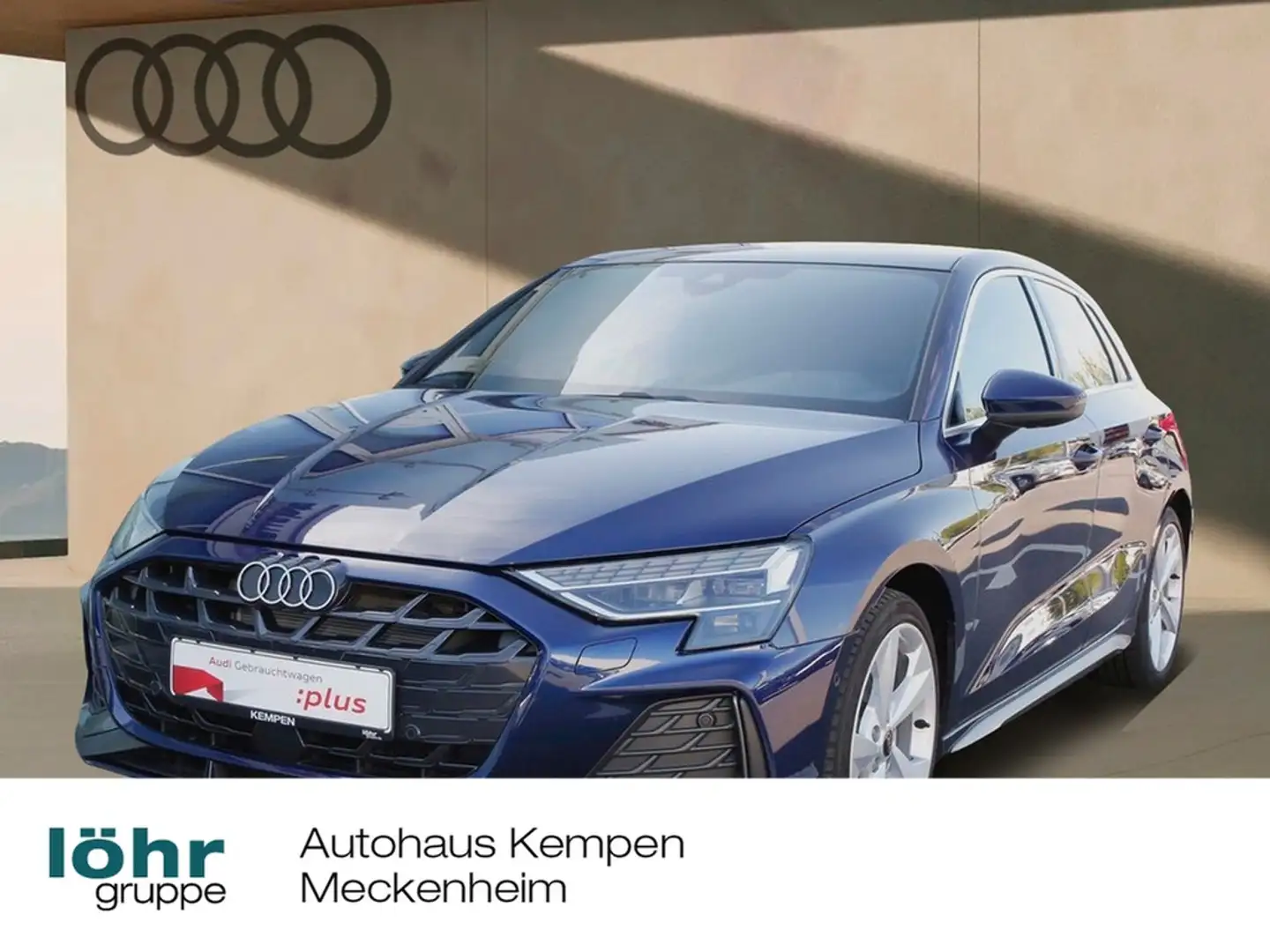 Audi A3 Sportback 35 TDI S line 18"|MATRIX|ACC|RFK Bleu - 1