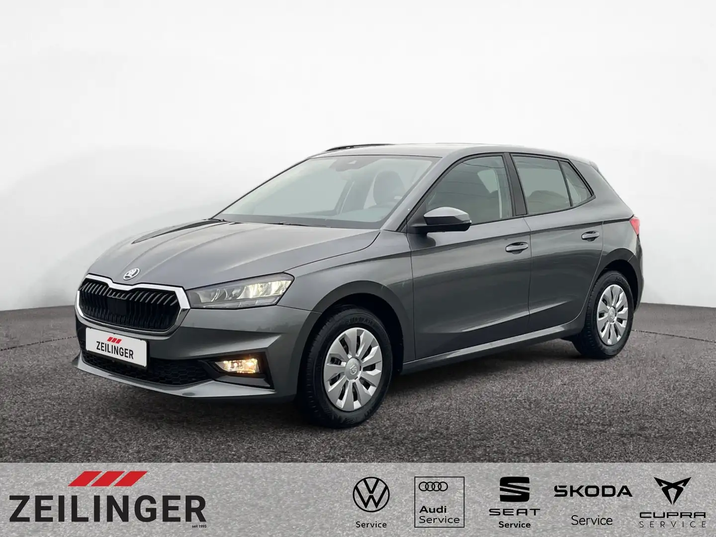 Skoda Fabia Selection TSI DSG |SHZ|TEMP|PDC|SMARTLINK Grau - 1