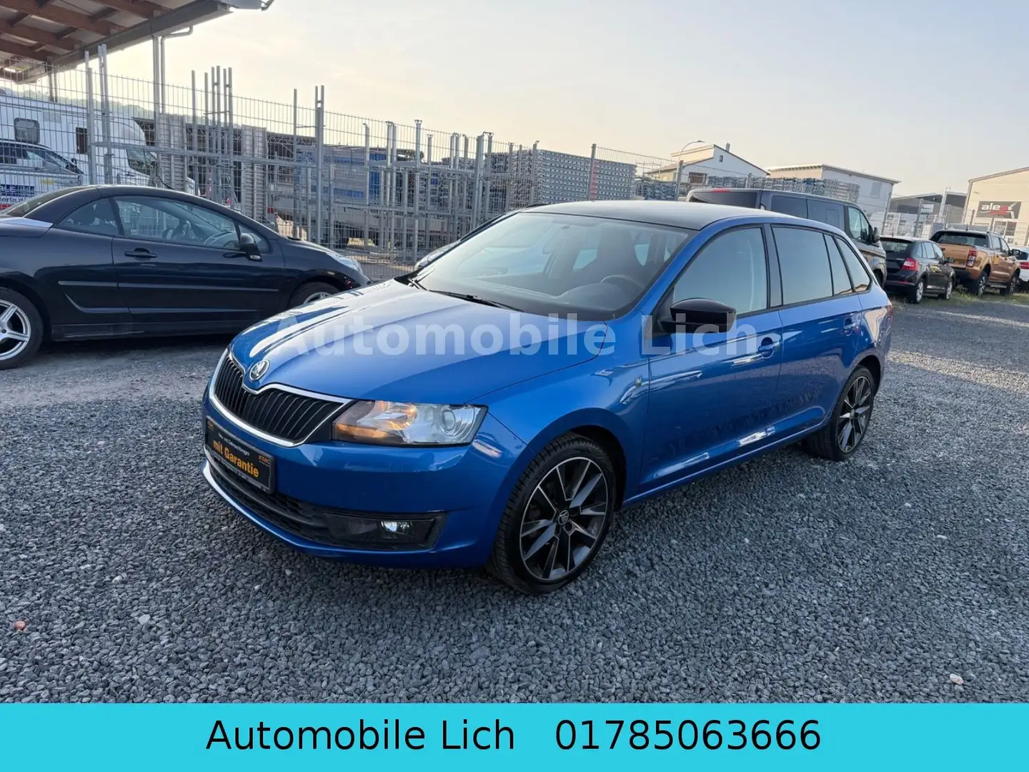 Skoda Rapid/Spaceback Spaceback Style Plus Euro5 Klima Pano Blau - 1
