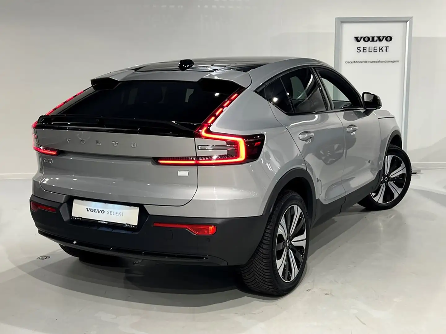 Volvo C40 Recharge Plus + electr trekhaak Argintiu - 2