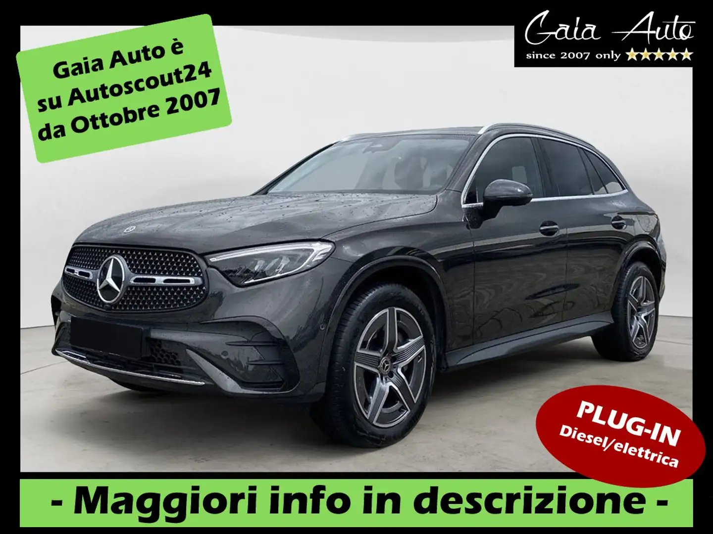 Mercedes-Benz GLC 300 DE phev AMG Line Premium 4matic PLUG IN Nero - 1
