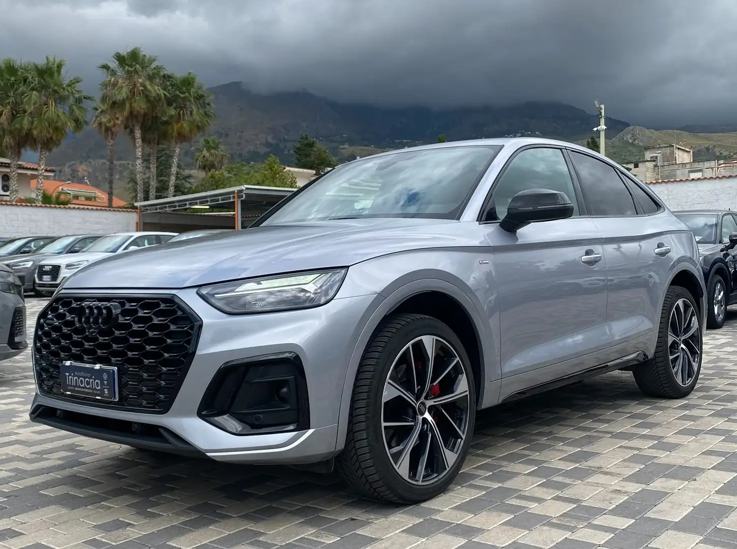 Audi Q5 SPB S Line Plus 2.0 TDI 204CV s-tronic mhev 4X4 Srebrny - 1