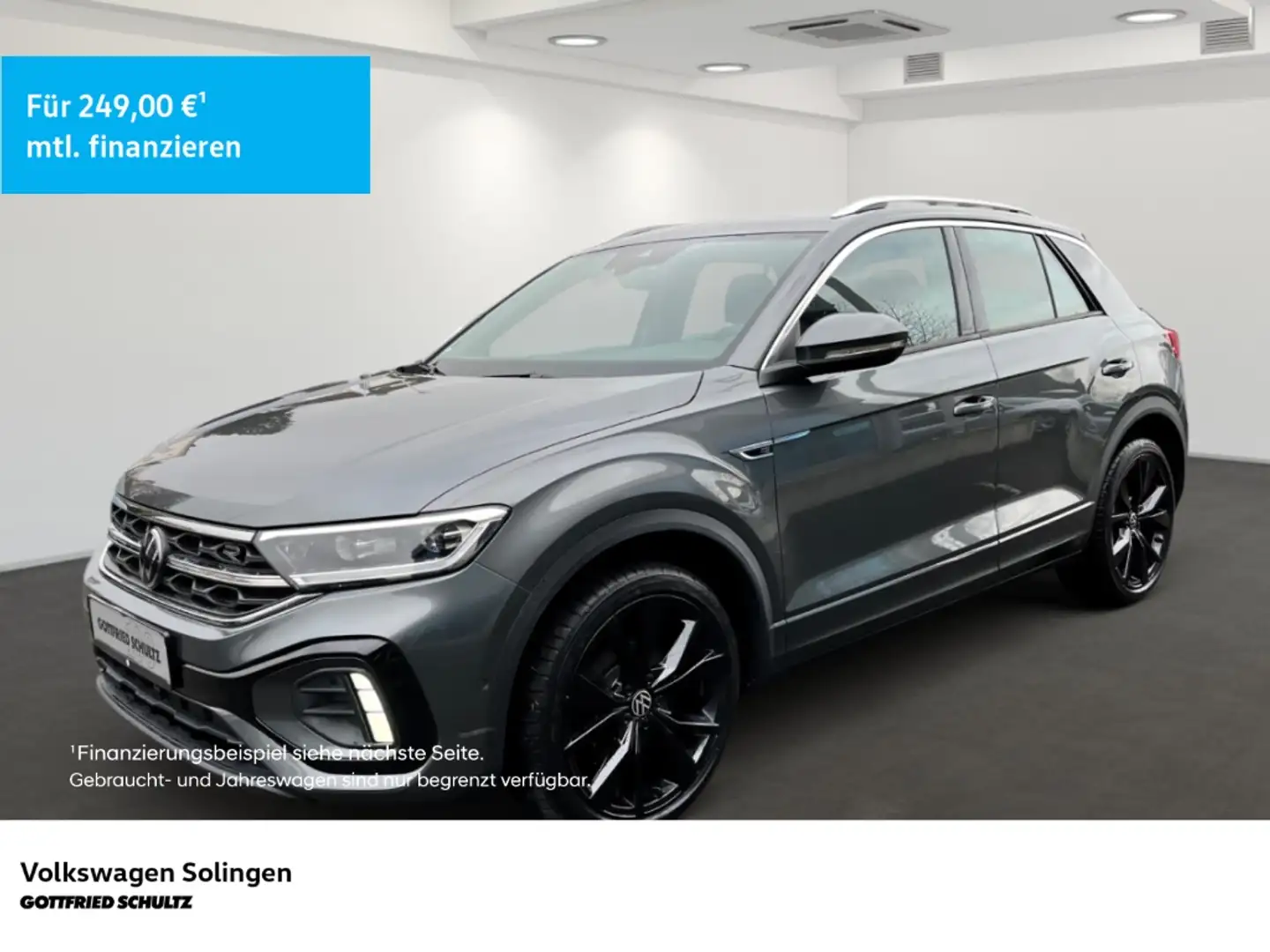 Volkswagen T-Roc 2.0 TSI R-Line 4Motion DSG LED Navi 19 Zoll Grau - 1