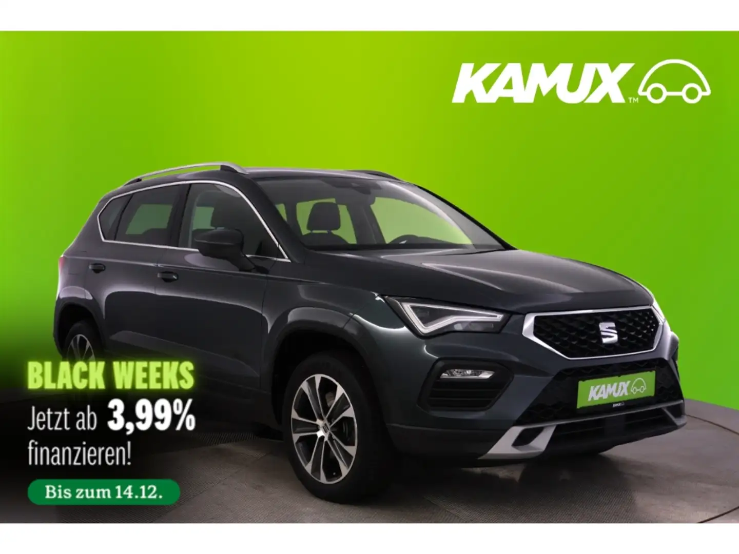 SEAT Ateca 2.0TDI DSG Style+LED+NAVI+VIRTUAL+AHK+PANO Vert - 1