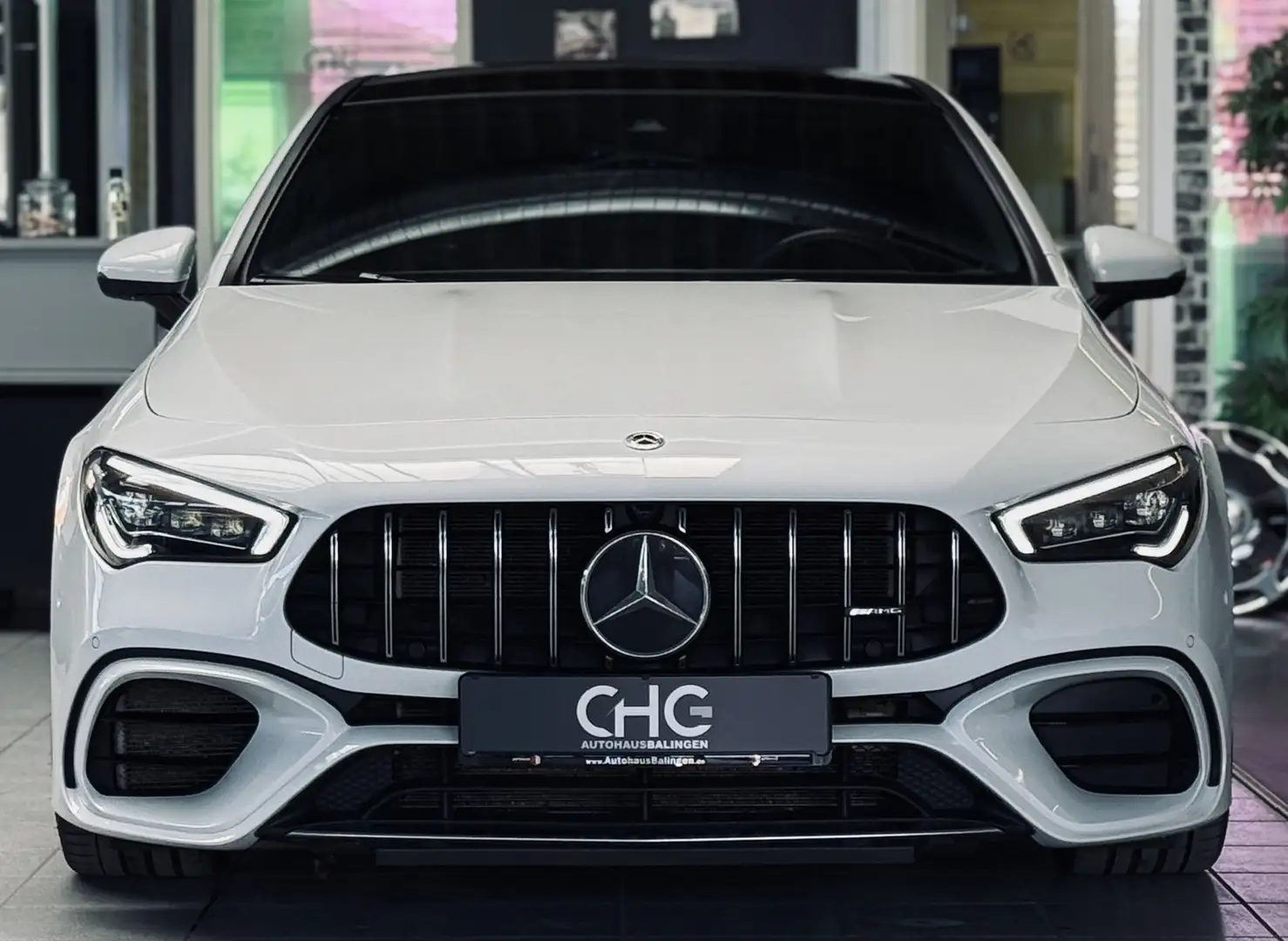 Mercedes-Benz CLA 45 AMG 4Matic |Pano|Multibeam|Kamera|Widescreen| Weiß - 2
