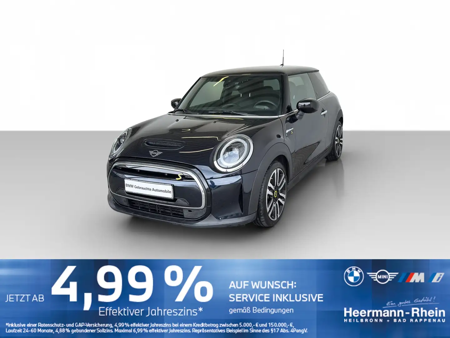 MINI Cooper SE 3-trg. Navi.Schnelllade.LED.RFK.Apple Noir - 2