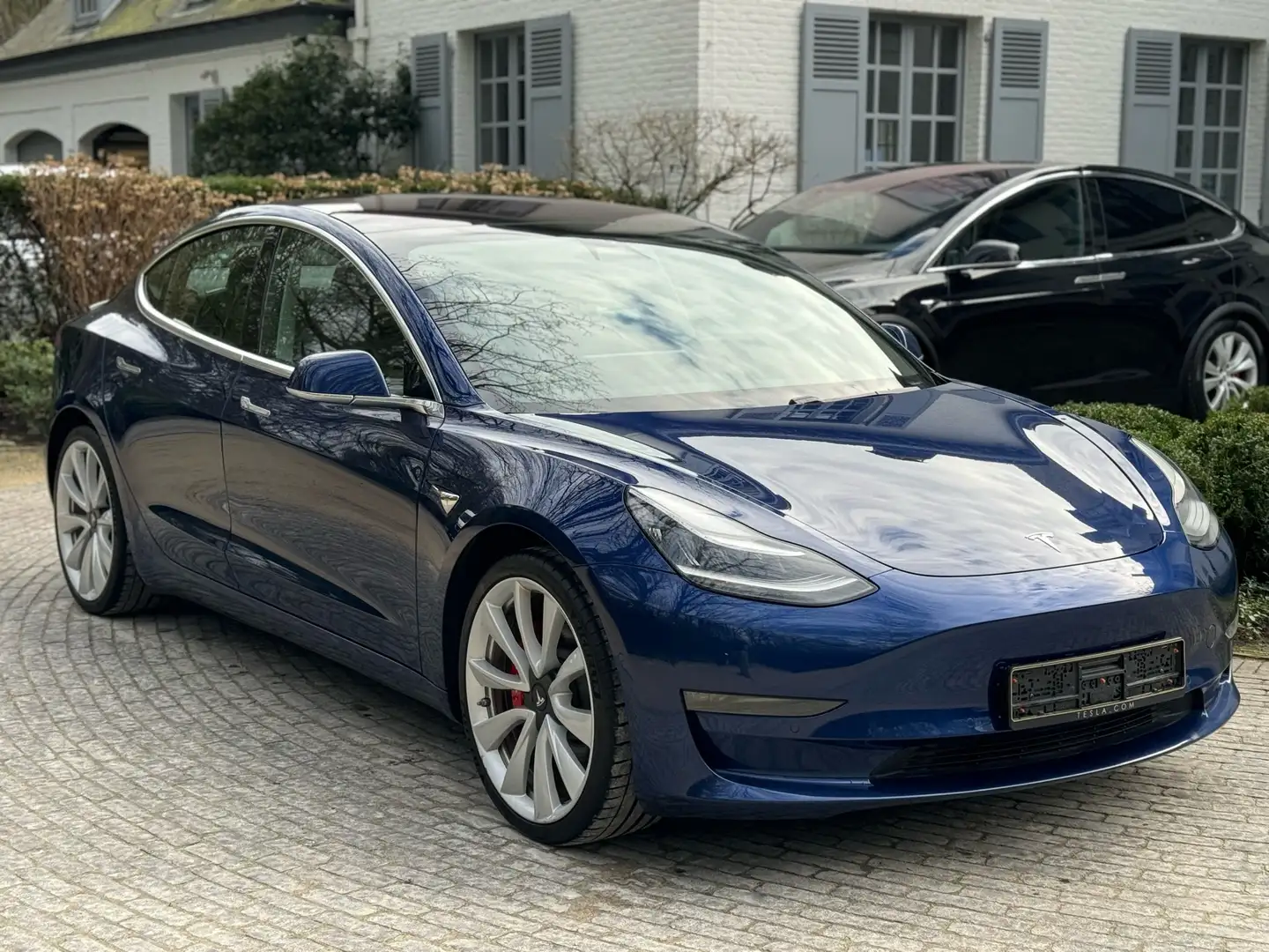 Tesla Model 3 Long range Performance ! Bleu - 1