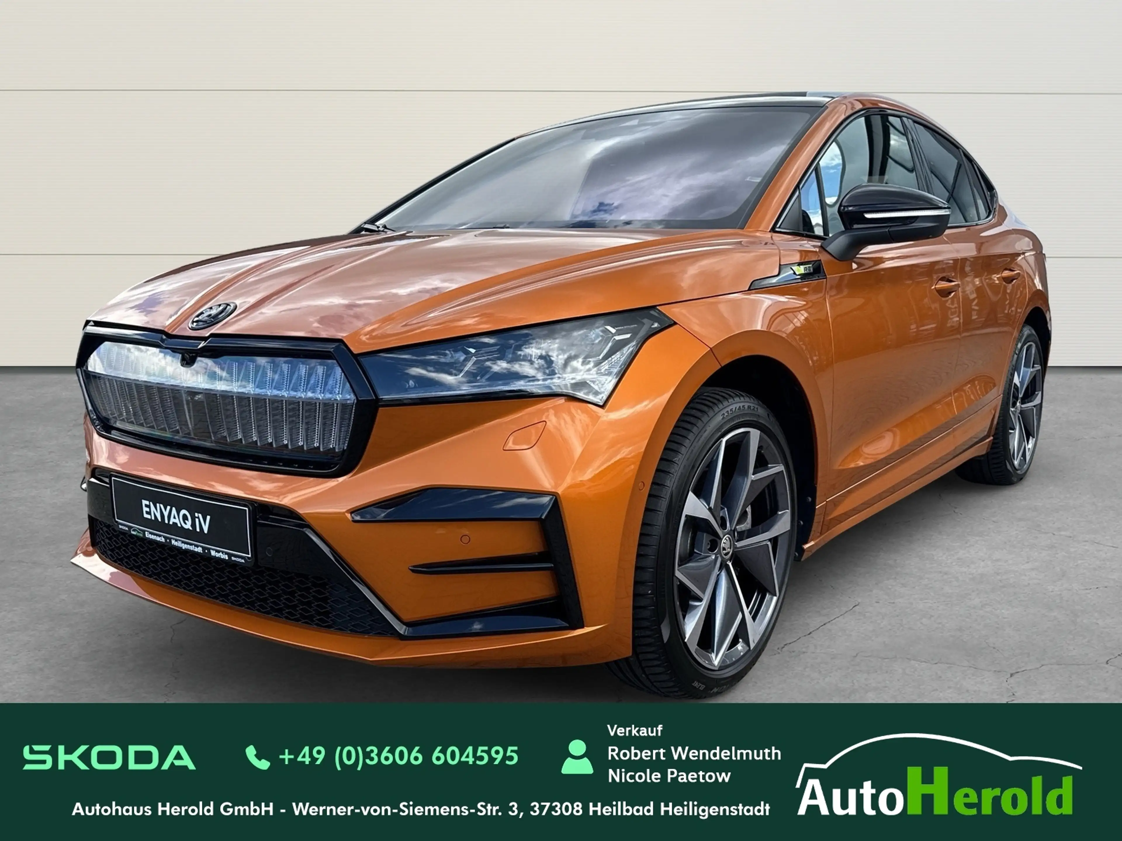 Skoda Enyaq Coupe RS 4x4 AHK Matrix LED