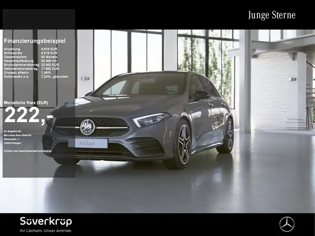Mercedes-Benz A 200 AMG NIGHT MULTI DISTR KAMERA PANO SPUR PDC