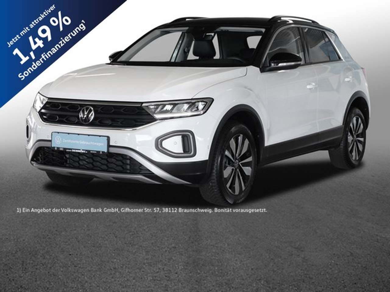 Volkswagen T-Roc 2025 — 1,0 TSI Goal ACC LED AHK Navi Parklenk 17" Side...