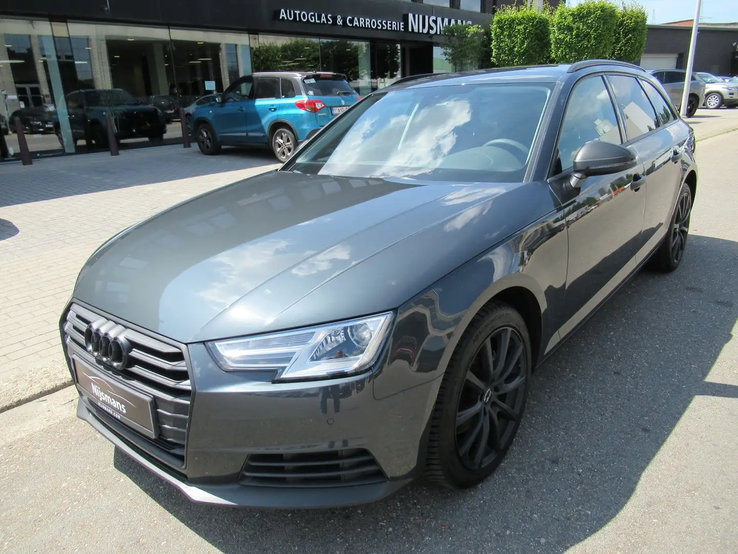 Audi A4 Avant 2.0TDI Tiptronic-Leder-MMI Navi-Airco-Cruise Gris - 1