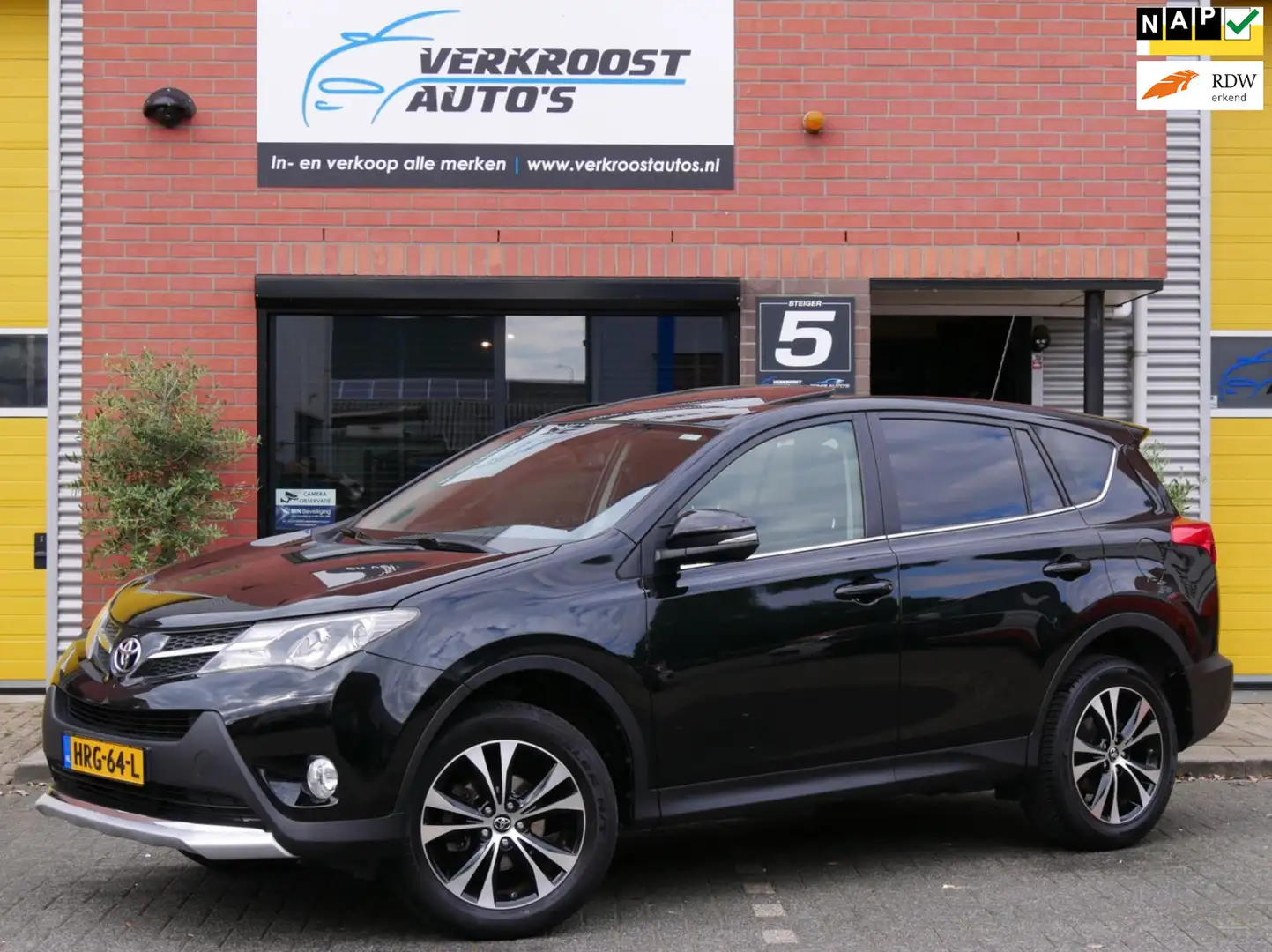 Toyota RAV 4 2.0 Style 4WD.automaat.panodak. camera, leder. sto Noir - 1