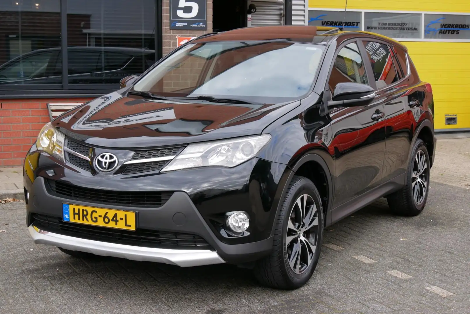 Toyota RAV 4 2.0 Style 4WD.automaat.panodak. camera, leder. sto Noir - 2