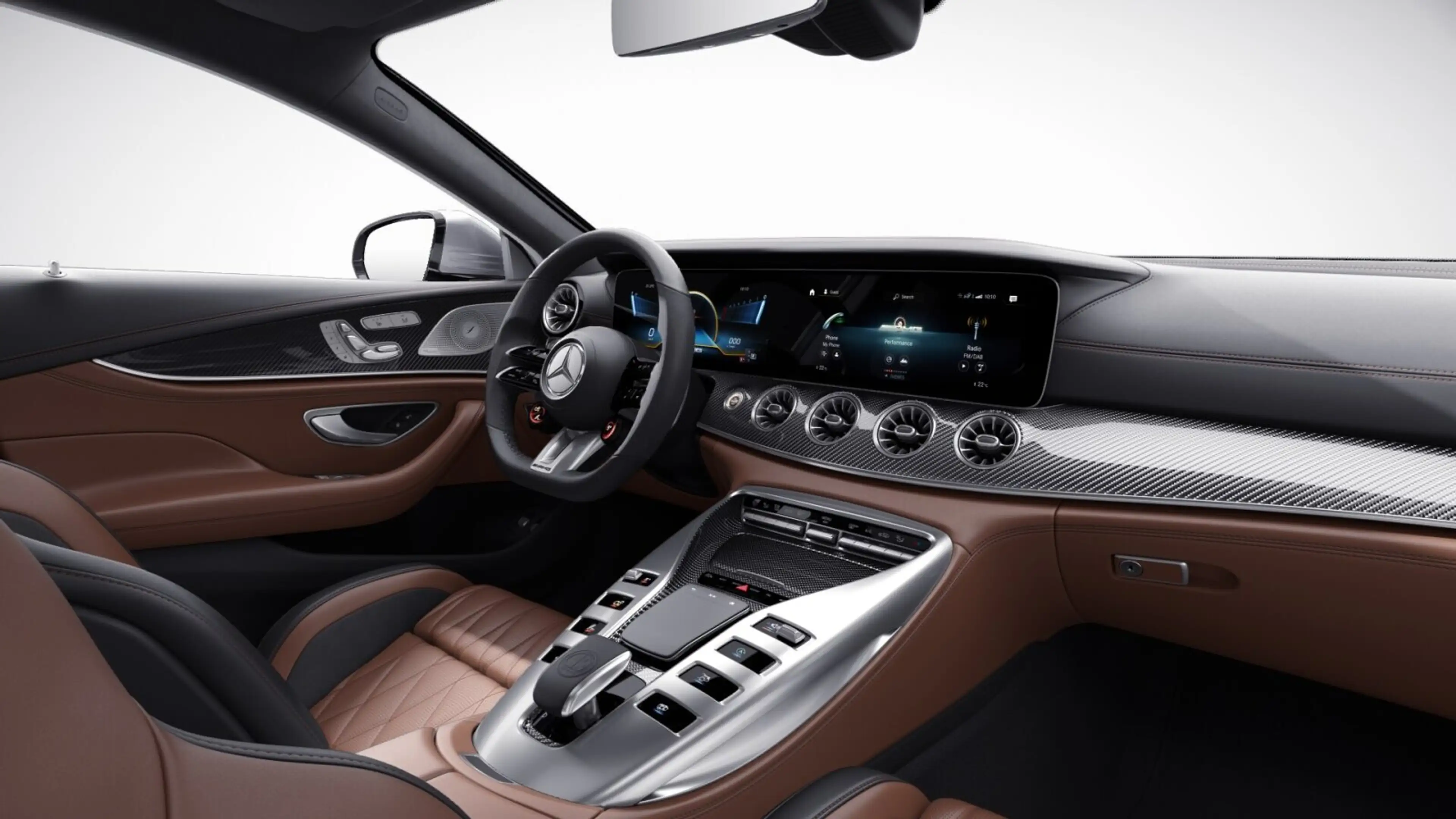 Mercedes-Benz AMG GT AMG GT 63 S E PERFORMANCE sattelbraun Carbon HUD — photo 9