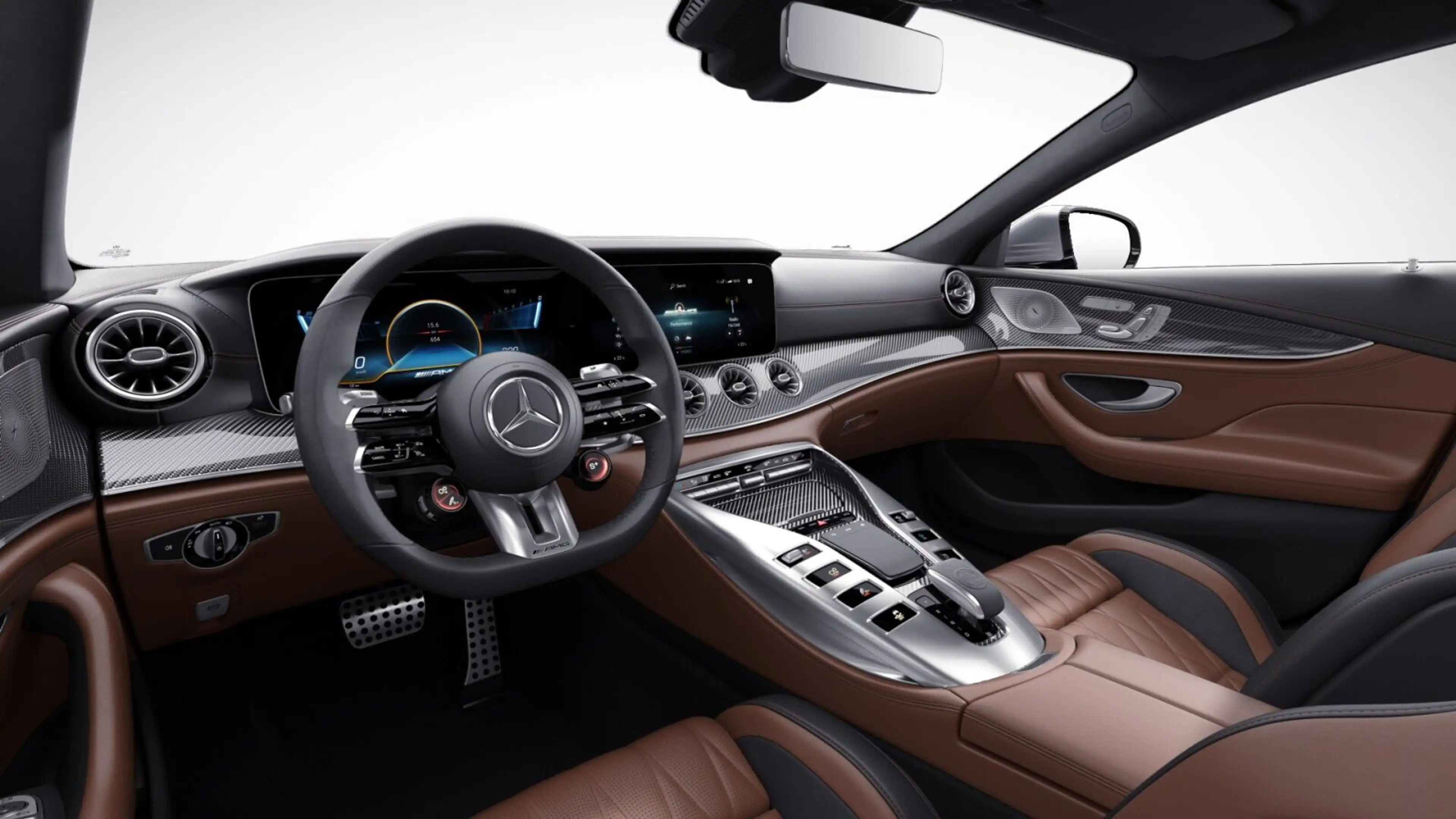 Mercedes-Benz AMG GT AMG GT 63 S E PERFORMANCE sattelbraun Carbon HUD — photo 7