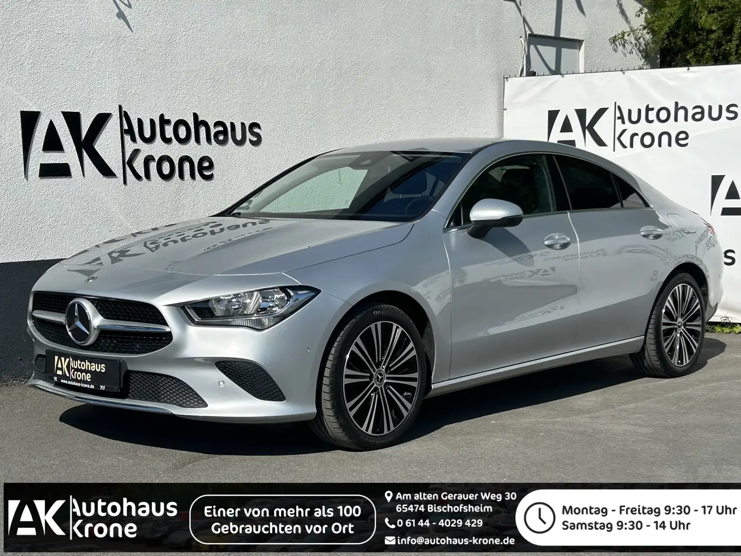 Mercedes-Benz CLA 200 Progressive *VIRTUAL*NAVI* FAHRASS-PAKET* Silber - 1