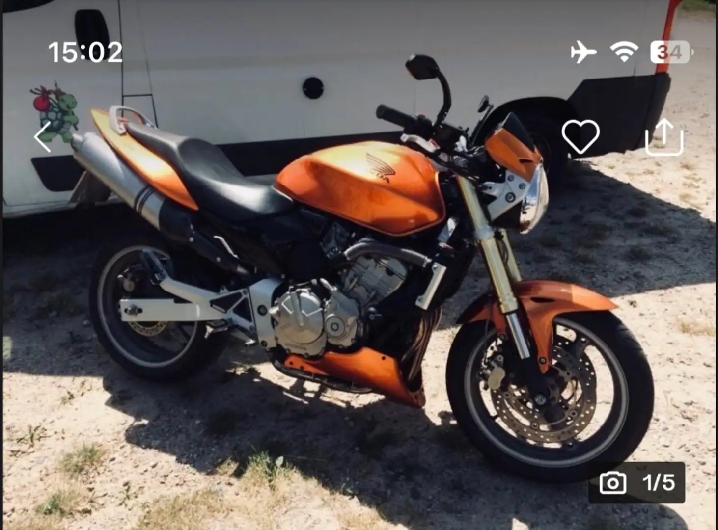 Honda CB 600 F Orange - 1