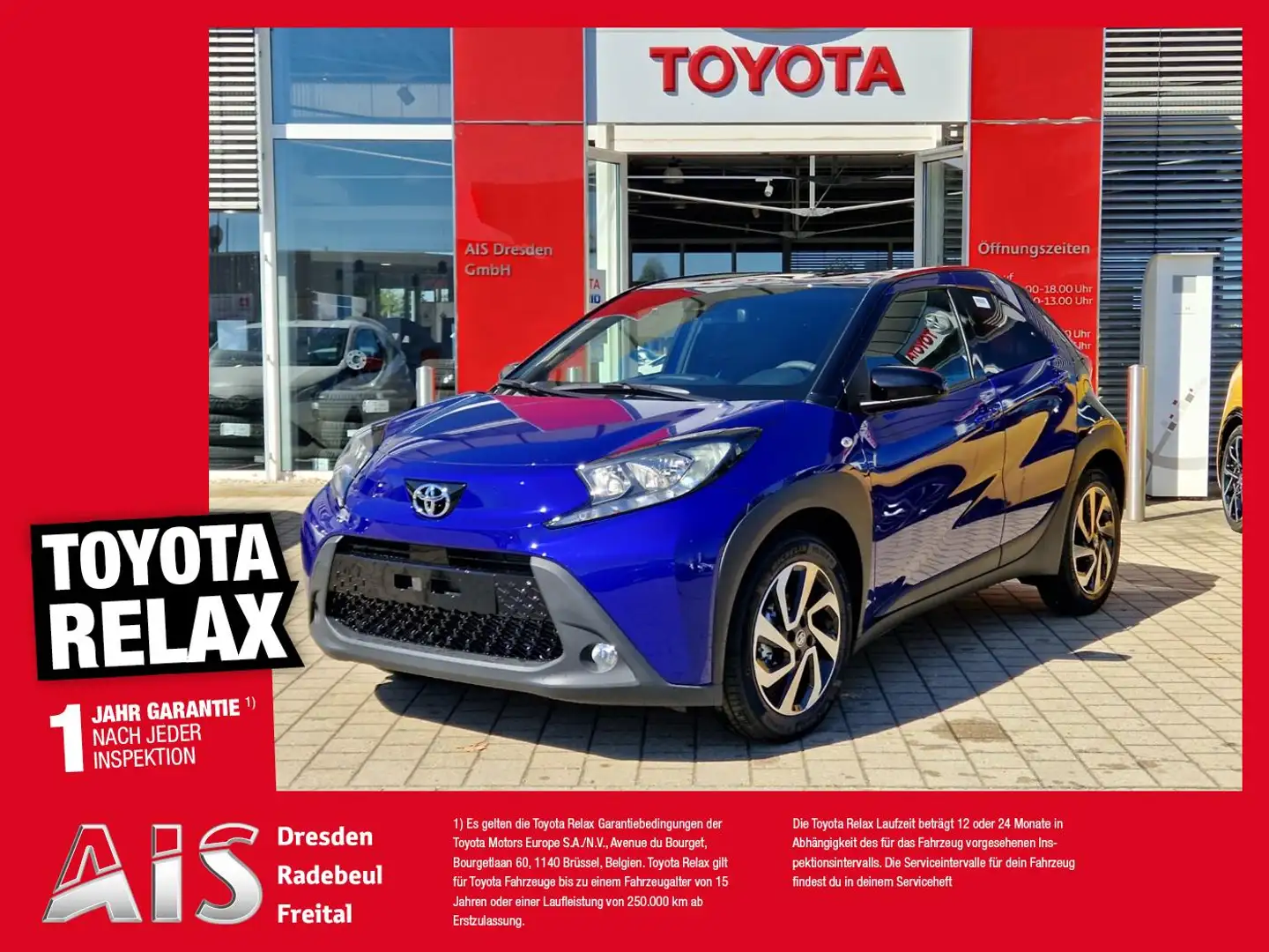 Toyota Aygo X 1,0l Team D CVT Noir - 1