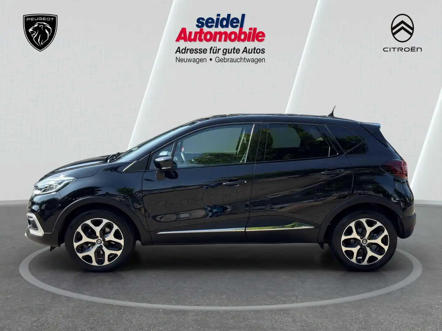 Renault Captur ENERGY TCe 120 Intens Automatik, NAVI,AHK Zwart - 2